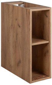 Wąska szafka łazienkowa 20 cm dąb craft złoty F1-K41