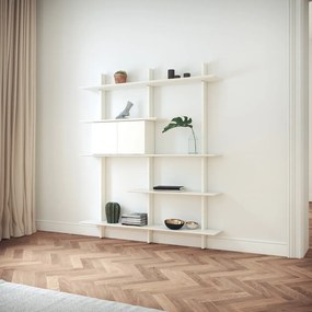 Biały element regału modułowego 68,5x68,5 cm Bridge – Tenzo