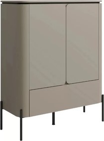 Komoda wysoka Bello 98 cm z szufladą - congo