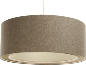 Lampa wisząca ERUTAN DOUBLE 60 brązowa