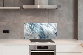 Panel szklany do Kuchni Wykwintny Wzór Marmurowy