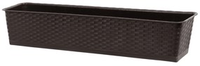 Skrzynka balkonowa Ratolla Case P 80 cm umbra PROSPERPLAST