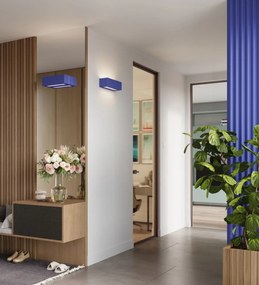 Ceramiczny kinkiet ścienny ultramaryna - M167-Kasena A5-C80