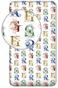 Jerry Fabrics Prześcieradło Harry Potter HP078, 90x 200 cm