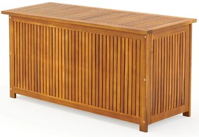 Casaria Drewniana skrzynia ACACIA, 117x50x59cm, naturalny brąz