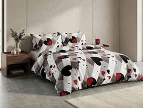 PrzytulneMieszkanie.pl PrzytulneMieszkanie.pl Pościel z mikropluszu COLOR HEARTS kolorowa Rozmiar pościeli: 70 x 90 cm | 140 x 200 cm