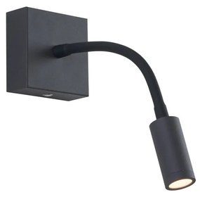 Nowoczesny Kinkiet / Lampa scienna czarny z możliwością ściemniania, ładowalny - Harper Nowoczesny Oswietlenie wewnetrzne