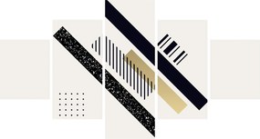 Obraz - Kształty geometryczne N⁰5 (125x70 cm)