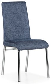 Krzesło do jadalni INDO, niebieskie