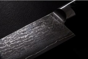 Zestaw noży G21 Damascus Premium w bambusowym bloku, pudełko, 3 szt. + kamień do ostrzenia