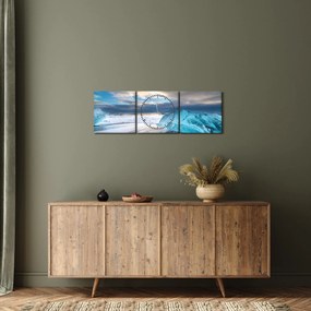 Obraz - Diamond Beach (z zegarem) (90x30 cm)