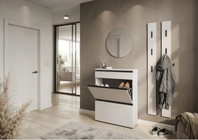 Kremowa szafka na buty 80x107x29 cm Baldone – Germania