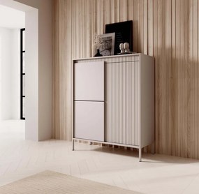 Wysoka Komoda SENSO 3D push-to-open