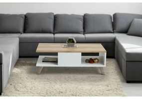 Stolik konferencyjny Sumer White and Oak
