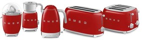 Czerwony czajnik elektryczny ze stali nierdzewnej 1,7 l Retro Style – SMEG