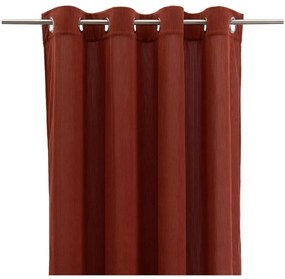 Zasłona sztruksowa w kolorze terakoty 140x260 cm Merely – Casa Selección