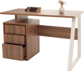 Biurko MCW-O32,  brązowy