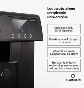 Klarstein Eiszeit Kostkarka do lodu