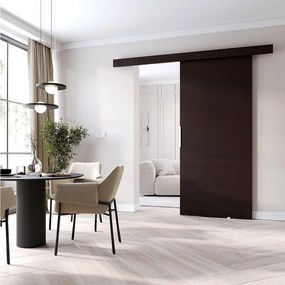 MINIO go for it, Drzwi przesuwne wewnętrzne CLEAN A 76 cm w kolorze wenge