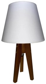 Lampa stołowa CONE 1xE27/60W/230V dąb biały