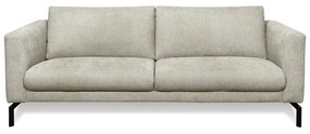 Beżowa sofa z tkaniny szenilowej 216 cm Gomero – Scandic