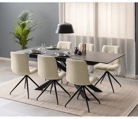 Rozkładany stół ceramiczny 90x210 cm Irwine – Actona