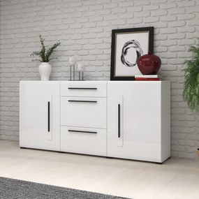 Komoda TULLIA 180 cm do Salonu Sypialni Biały