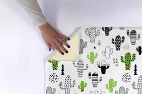 Dywanik łazienkowy Dywanik łazienkowy Kaktusy Wzór