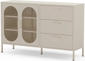 Kremowa komoda 140x90 cm Diora – Marckeric