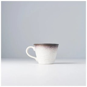 Niebiesko-biały ceramiczny kubek MIJ, 250 ml