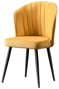 Zestaw krzeseł do jadalni Rubi Yellow, 2 szt.