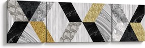 Obraz - Teksturowany wystrój (170x50 cm)