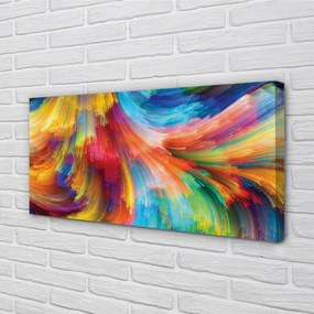 Obraz canvas na ścianę Nieregularne Paski Fraktalne