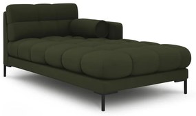 Zielony szezlong (prawostronny) Bali – Cosmopolitan Design