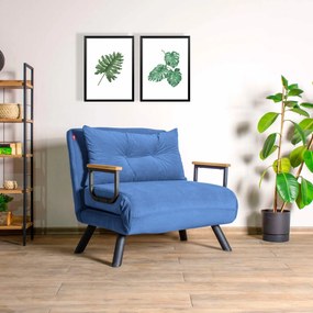 Fotel Sando Single Blue