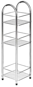 Szary regał łazienkowy 22x81 cm – Premier Housewares