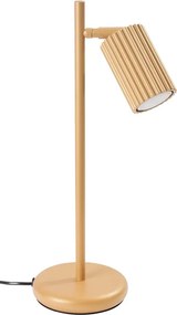 Złota loftowa lampka biurkowa - D300 P6-E48