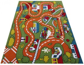 Prostokątny dywan dziecięcy P7-L23