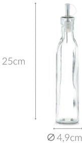 Dozownik do oliwy, octu, szklanka butelka, 270 ml, ZELLER
