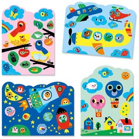 Magiczne kolorowanki wodne Djeco Zwierzątka