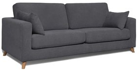 Ciemnoszara sofa 234 cm Faria – Scandic