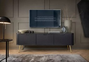 Szafka pod telewizor Fulgeo 168 cm RTV 3 drzwi nowoczesna loft MDF