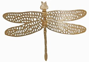 Metalowa dekoracja ścienna 36x24 cm Dragonfly – Light &amp; Living