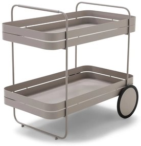Metalowy barek na kółkach 74x42 cm Gin &amp; Trolley – Spinder Design