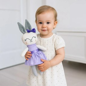 Baby Mix Pluszowa zabawka Rabbit, 40 x 11 cm