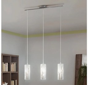 Eglo 92741 - Lampa wisząca RIVATO 3xE27/60W/230V