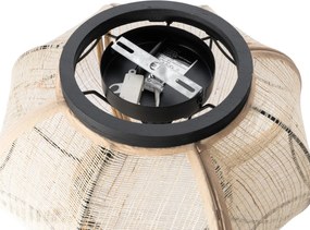 Orientalna lampa sufitowa brązowa - Rob