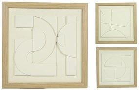 Abstrakcyjny obraz 3D MOZAIKA, 38x38 cm - różne rodzaje