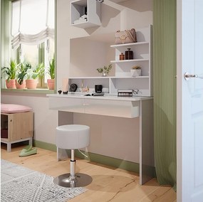 Stół o jamierze biały 120x40x83.5 azur