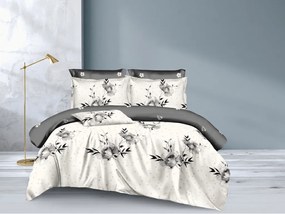 PrzytulneMieszkanie.pl PrzytulneMieszkanie.pl Dwustronna pościel DUO SENSE MONARIA wzorzysta + poszewka na poduszkę 40x50 cm GRATIS Rozmiar pościeli: 70 x 90 cm | 140 x 200 cm